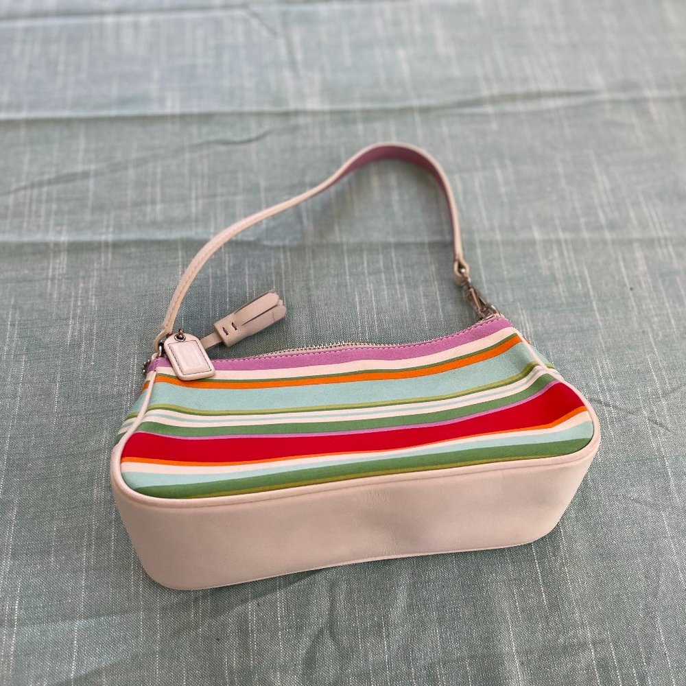 Coach Small Summer Purse 9 X 5 Multi